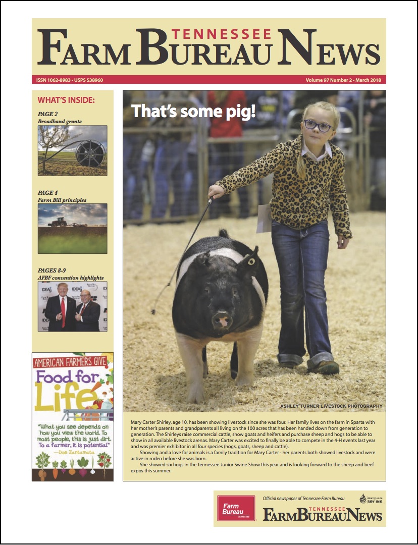 TN Farm Bureau News March 2018