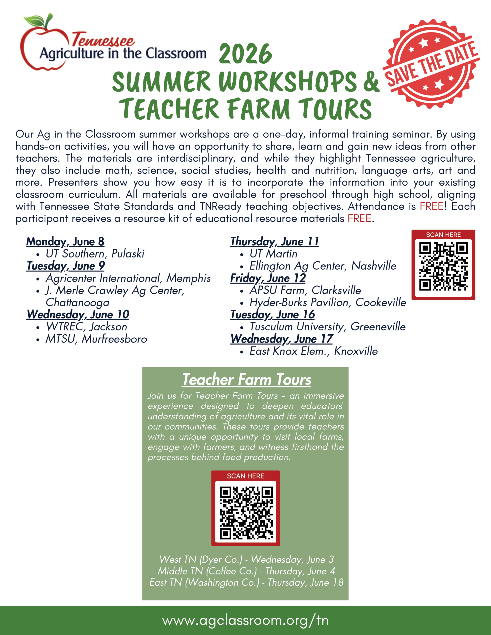 2026 Workshops & Teacher Farm Tours(2)
